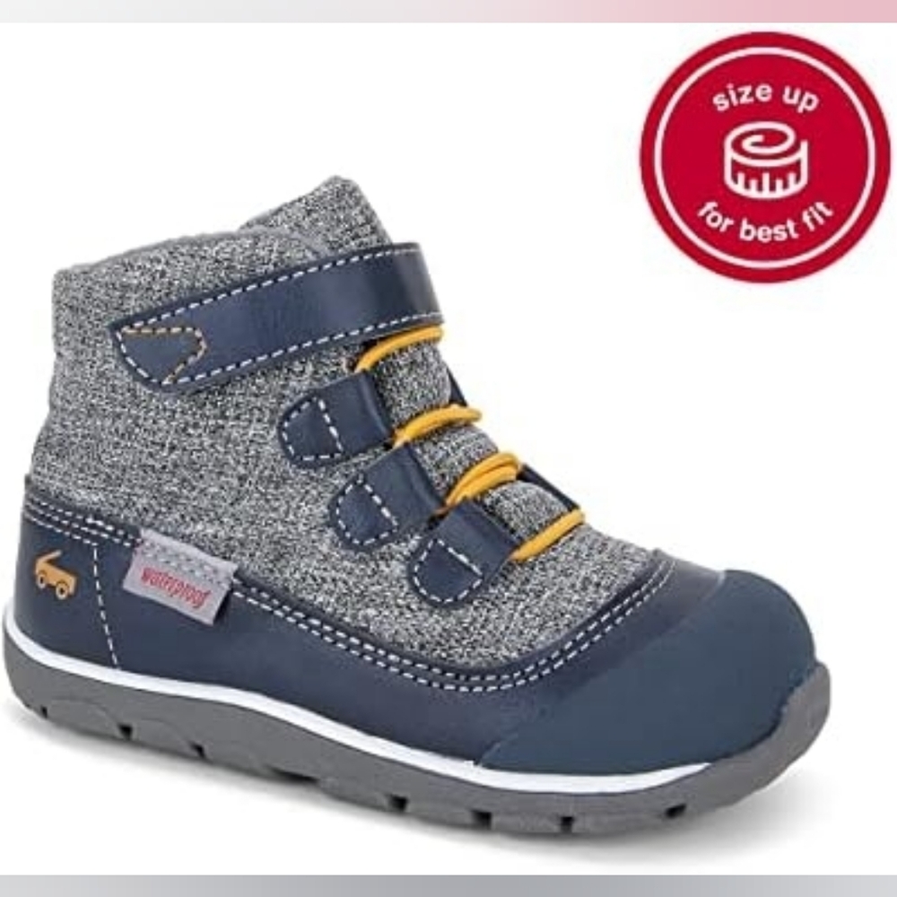 See Kai Run Sam Waterproof Hiking Boots